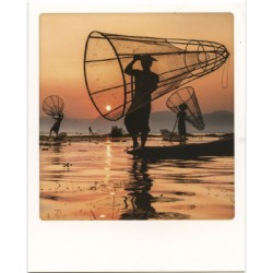 Pêcheurs sur le lac Inle,...