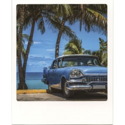 Voiture américaine bleue, Cuba