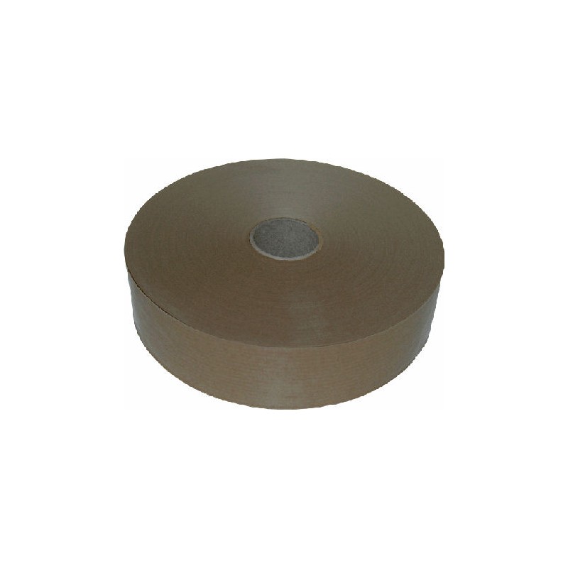 Rouleau Kraft Gommé Brun 36mm X 200m - Papier Pré-encollé, Écologique